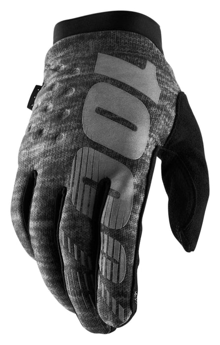 100% Brisker Gloves Black Sm 10003-00000