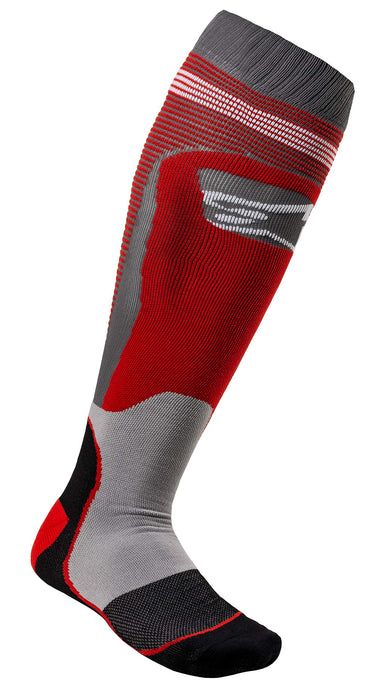 Alpinestars 4701820-318-S Mx Plus-1 Socks Red/Cool Small