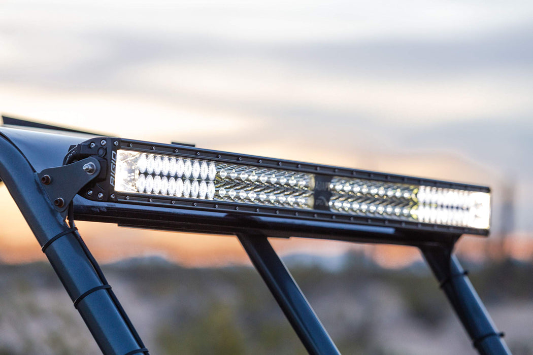 Rigid 290413 Adapt E-Series Led Light Bar 50 Inch - Has Built in GPS Guided Adapt Mode Lighting or All On 3 Optic Zone - Scene, Driving, Spot Beams.