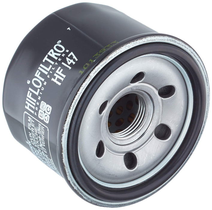 Hiflofiltro HF147 Single Oil Filters, black