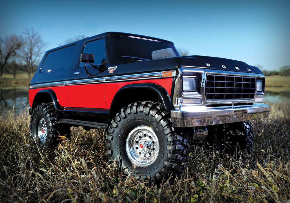 Traxxas Trx-4 Ford Bronco 1/10 Trail and Scale Crawler Red