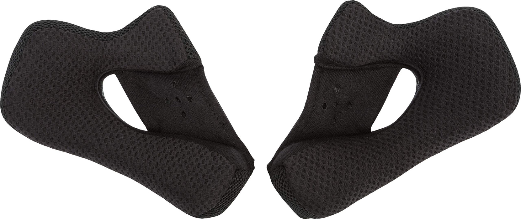 GMAX FF49 25mm Cheek Pads Street Motorcycle Helmet Accessories - Black/X-Large