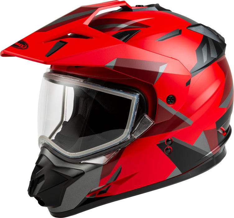 Gmax A2114035 Gm-11S Ripcord Adventure Snow Helmet Matte Red/Black Md