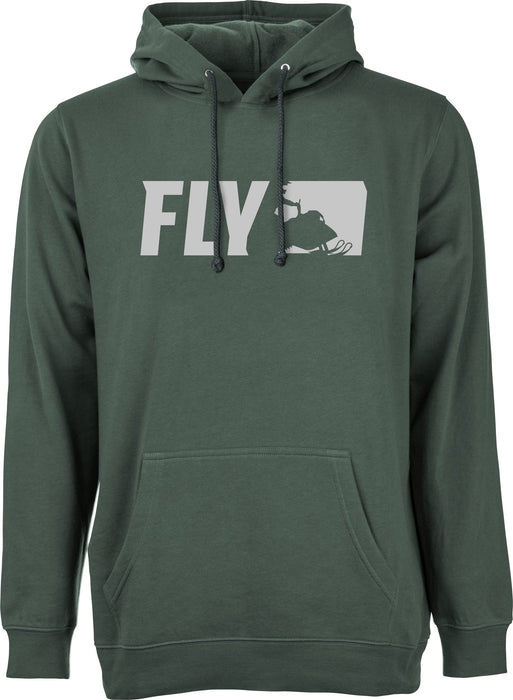 Fly Racing 354-0162X Fly Primary Hoodie Alpine Green XL