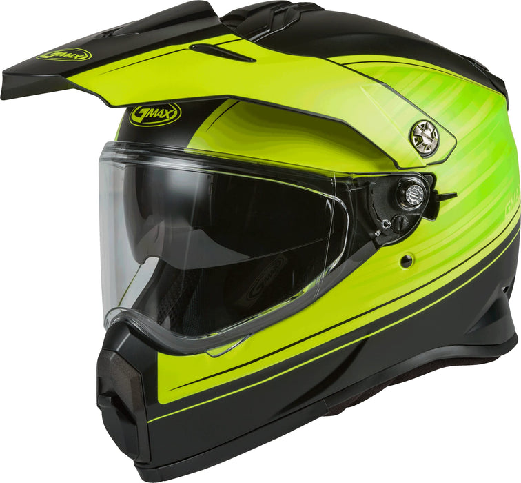 AT-21 Adventure Raley Helmet Matte Black/HI-VIS SM