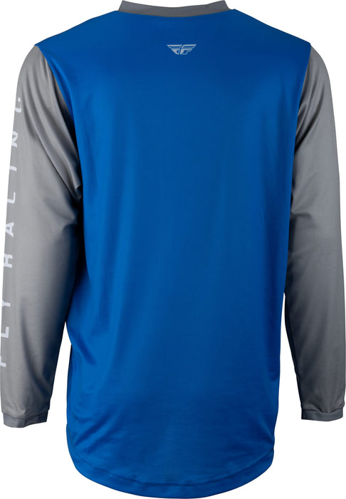 Fly Racing 2023 Adult F-16 Jersey (Blue/Grey, X-Large)