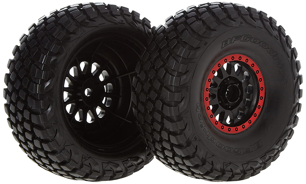 Traxxas 8474 Method Race Wheels with Bfgoodrich Baja Tires Black