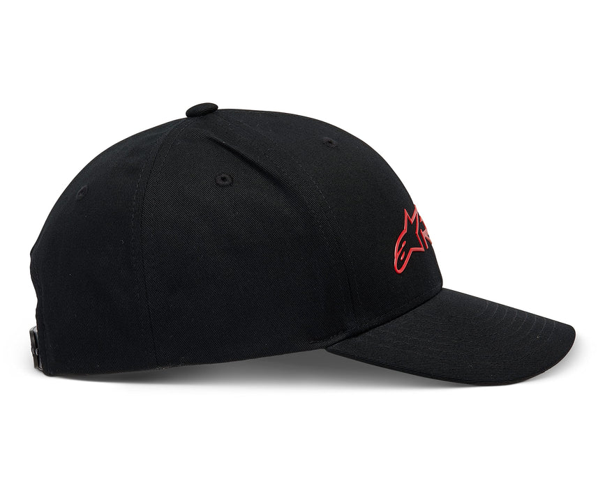 Alpinestars Standard Ride 3.0 Hat, Black/Red