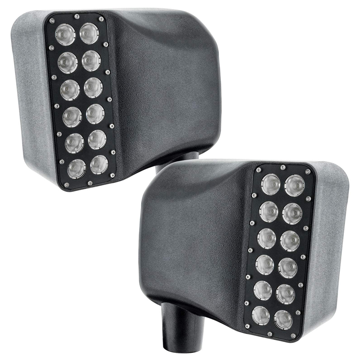 Oracle compatible with Jeep Wrangler JK Off-Road Side Mirrors 6000K SEE WARRANTY 5751-001