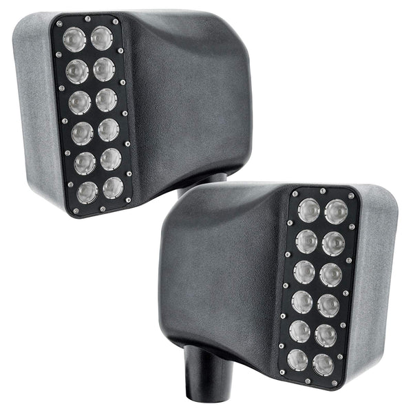 Oracle compatible with Jeep Wrangler JK Off-Road Side Mirrors 6000K SEE WARRANTY 5751-001