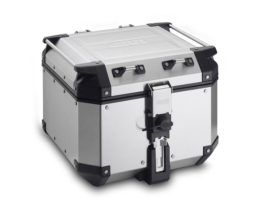 Givi Obkn42A Monokey Outback Top Case 42 Liter Silver OBKN42AA