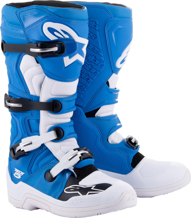 Alpinestars Tech 5 MX Boots (Blue/White, 13)