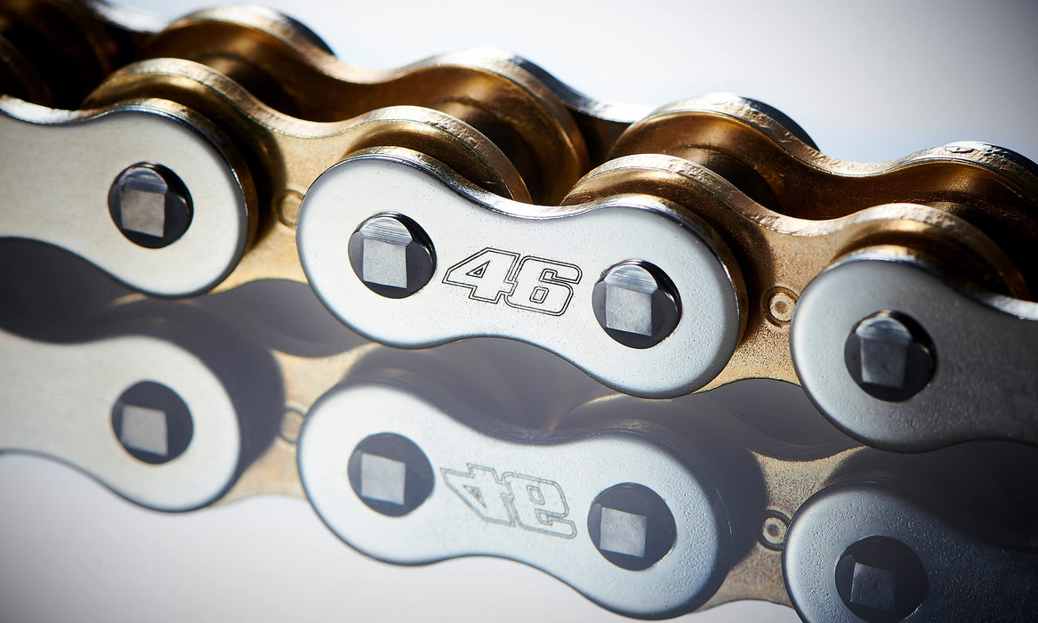 D.I.D. D.I.D 525Vr46 Series Chain 525 X 120, Nickel/Gold 525Vr46Sg120 525VR46SG120