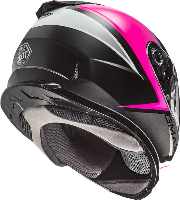 Youth GM-49Y Hail Snow Helmet Matte Black/Pink/White YL