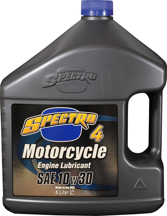 Spectro U.S413 Premium Motorcycle Petroleum 4T - 10W30-4lt.- 4/Case