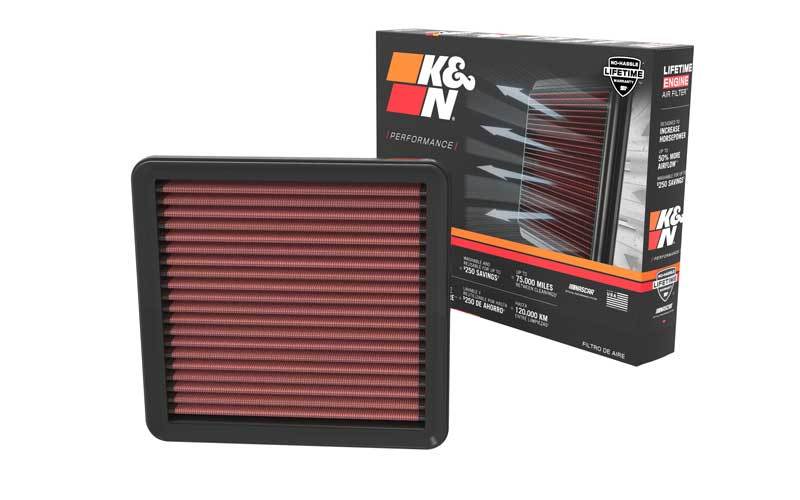 K&N 21-22 Hyundai Elantra 2500 1.6L/2.0L L4 Replacement Air Filter 33-5118