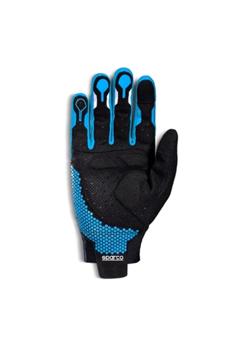 Sparco Gloves Hypergrip+ 09 Black/Blue 00209509NRAZ