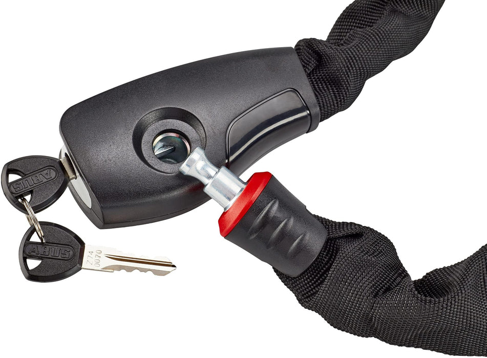 ABUS Chain Lock Steel-O-Chain 8807K - Bicycle Lock Made of Hardened Steel - ABUS Security Level 8