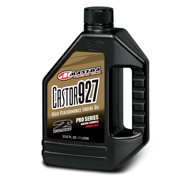 Maxima 23901 1 L 2-Stroke Engine Oil Castor 927, 1 Pack