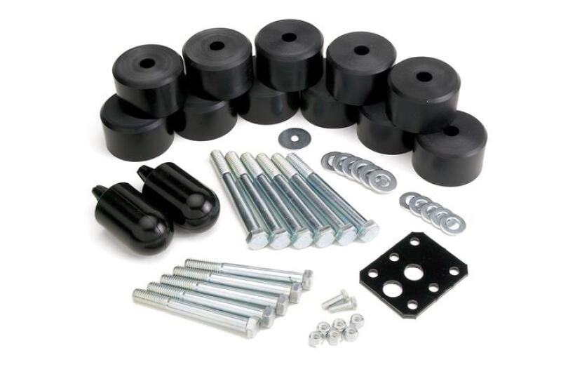 JKS 1.25" Body Lift, Wrangler TJ, Fits 1997-2006 Fits Jeep Wrangler TJ 9904