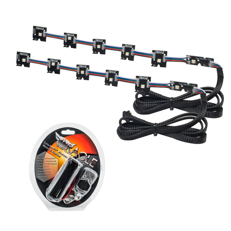 Oracle 14-21 Fits Infiniti Q50 RGB+W Headlight Halo Upgrade Kit Colorshift See Warranty 1404-330
