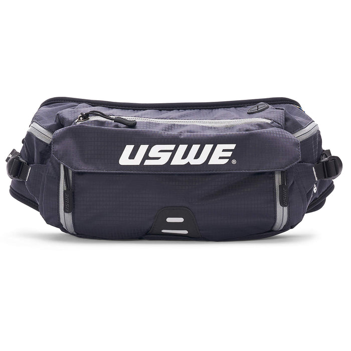 USWE Unisex - Adult's Prime Zulo 2 Hydration Belt, Black, 1 Size