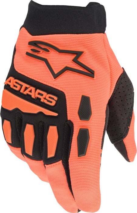 Alpinestars Youth & Kids Full Bore Gloves Orange/Black Y3Xs (3543622-41-3XS)