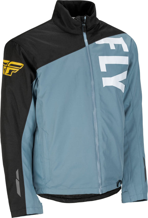 Fly Racing 2023 Aurora Jacket (Blue/Yellow, 4X-Large)