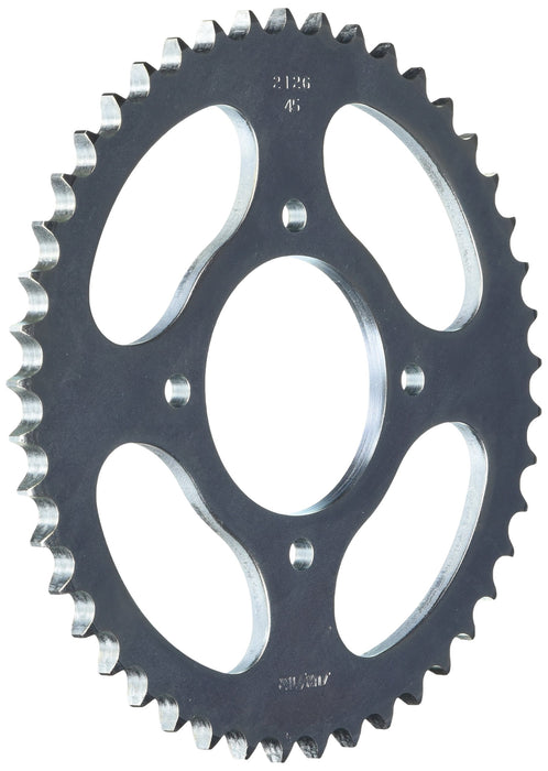 Sunstar 2-212645 45-Teeth 428 Chain Size Rear Steel Sprocket