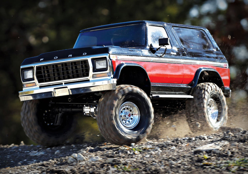 Traxxas Trx-4 Ford Bronco 1/10 Trail and Scale Crawler Red