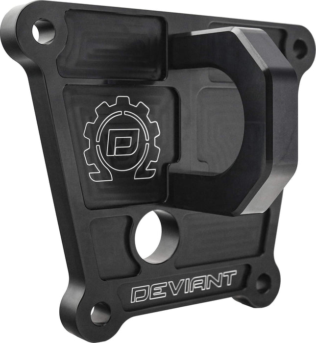 Deviant Race Parts 49500 Radius Arm Plate Billet Pol