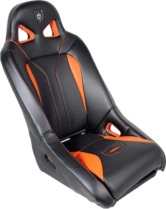 Pro Armor 08-14 Polaris RANRZR800 G2 Seat (Black/Orange)