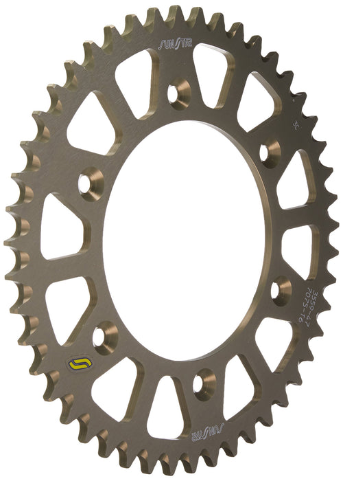 Sunstar 5-355947 Works Triplestar 47-Teeth 520 Chain Size Rear Aluminum Sprocket