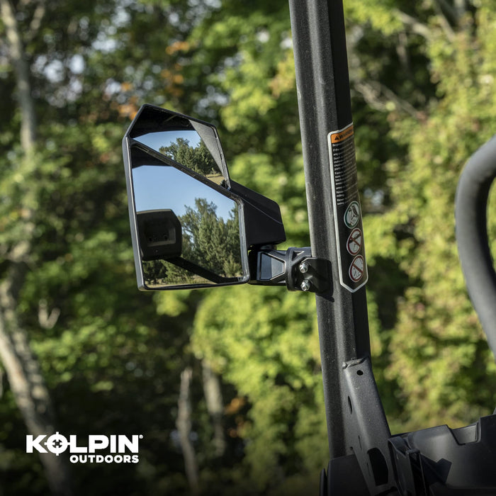 Kolpin New Utv Side Mirrors 4.125"x7.75", 23-2018