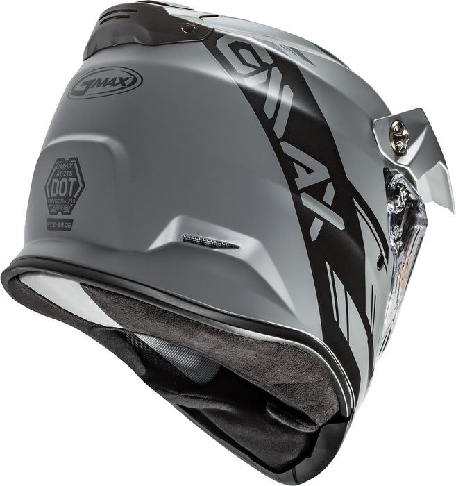 Gmax AT-21Y Epic Youth Snowmobile Helmet - Matte Grey/Black/Small