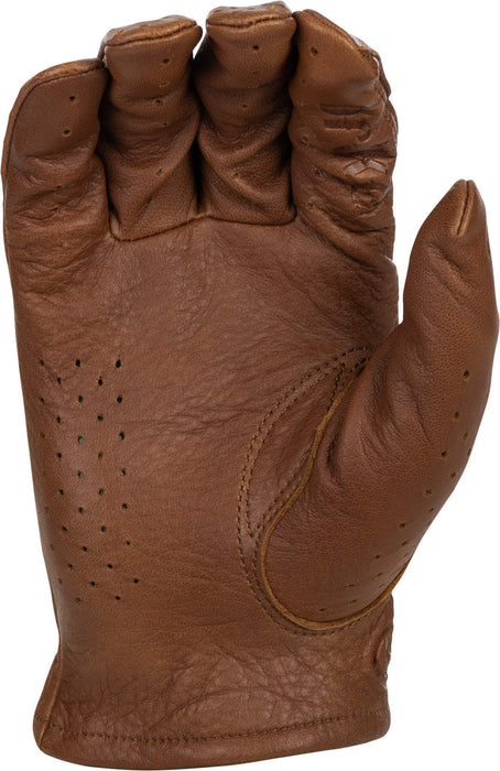 Highway 21 Men's Motorcycle Louie Gloves (Brown, X-Small)