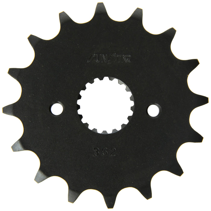 Sunstar 36216 16-Teeth 520 Chain Size Front Countershaft Sprocket , Black