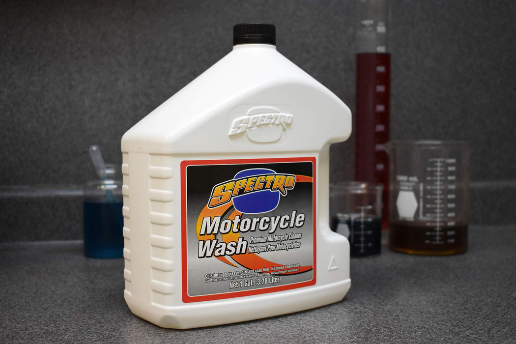 Spectro Oil Spectro T.MW XL-1 Motorcycle Wash, 1 Gallon