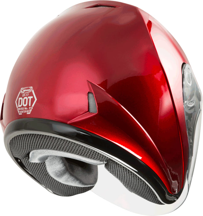 GMAX OF-17 Open-Face Motorcycle Helmet for Men and Women