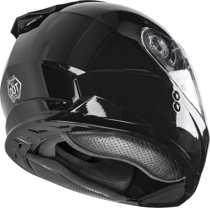 GMAX GM-49Y Cold Weather, Youth Full-Face Helmet, DOT Approved for Snow & Motor Sports (Black)