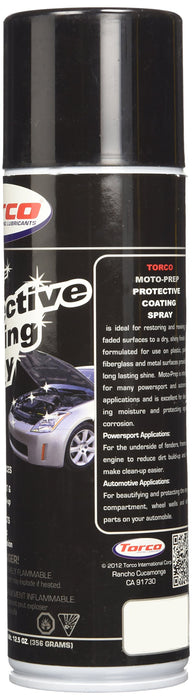 Torco T590123RE Moto-Prep Protective Coating Spray - 12.5 fl. oz.