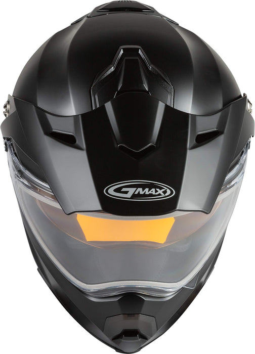 GMAX AT-21S Solid, Electric Shield Full-Face Helmet, DOT Approved for Adults and Youth (Matte Black, XS)