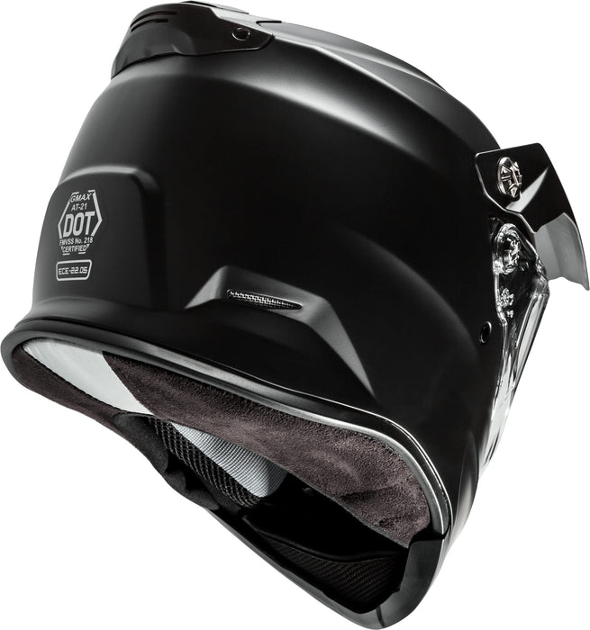 AT-21 Adventure Helmet Matte Black SM