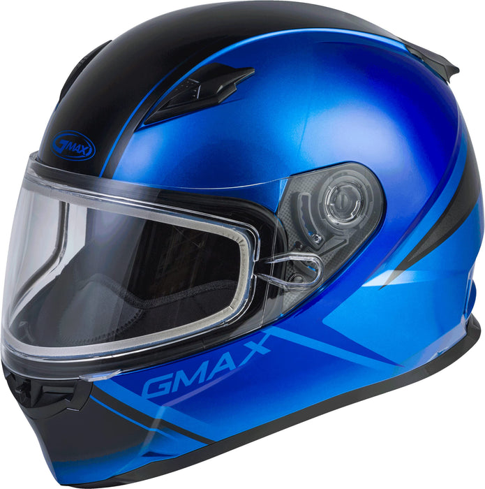 FF-49S Full-FACE Hail Snow Helmet Blue/Black SM