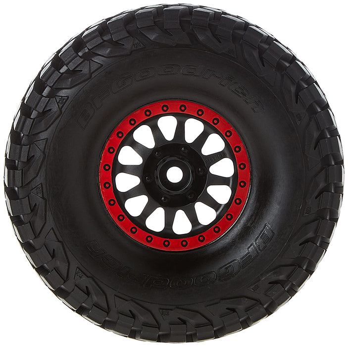 Traxxas 8474 Method Race Wheels with Bfgoodrich Baja Tires Black