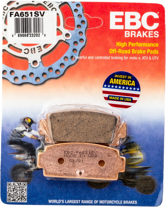 Ebc FA651SV SV Series Severe Duty Brake Pads