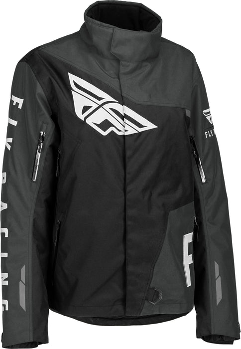 Fly Racing 2023 Women's SNX Pro Jacket (Black/Grey, Small)