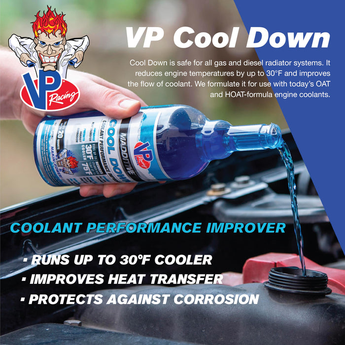 VP Racing Fuels 2085 Cool Down Coolant Performance Improver, 16 Ounces