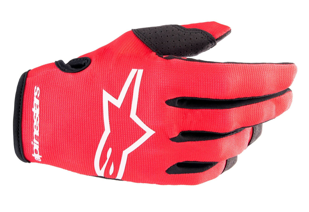 Alpinestars Youth Radar Gloves (Mars Red White, Youth X-Small)