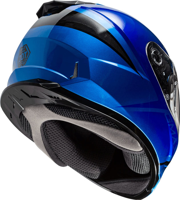 FF-49S Full-FACE Hail Snow Helmet Blue/Black XL